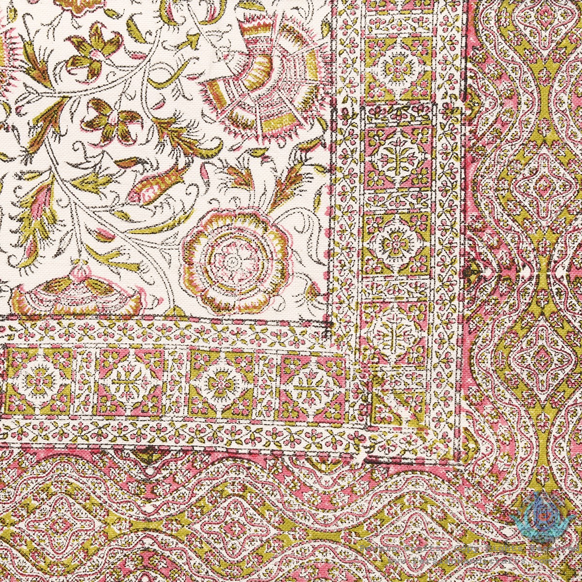 Persian Tapestry (Ghalamkar) Tablecloth HGH3800 Persiada